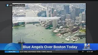 Blue Angels To Fly Over Boston And USS Constitution Monday