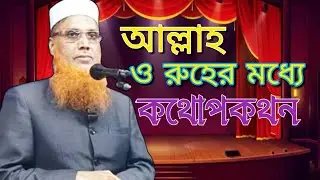 মহান আল্লাহ তায়ালা ও মানব রুহের মধ্যে কথোপকথন। 