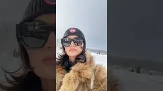 #Chicoutfit + Breathtaking views of frozen Niagara falls in winter, Niagara power station #ootdstyle