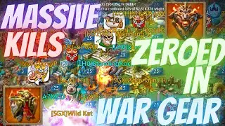 INSANE Damage!  LH0 Hunting for Kills | Lords Mobile