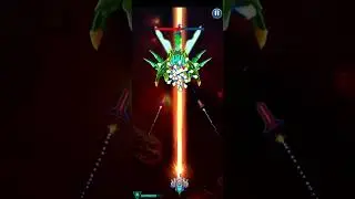 Galaxy attack Alien shooter Boss 29 Flyros king with ship Terminator