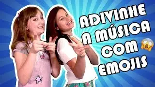 ADIVINHE A MÚSICA COM EMOJIS | Luiza Gattai e Rafa Gomes