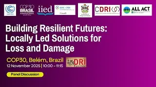 Building Resilient Futures: Locally Led Solutions for Loss and Damage
