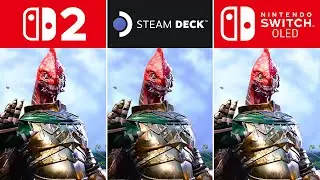 Divinity: Original Sin 2 | Handheld Comparison | Switch 2 vs Steam Deck vs Switch OLED