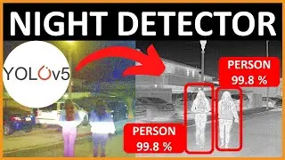 🔴 NIGHT OBJECT DETECTOR | PyTorch and YOLOv5 | FLIR THERMAL IMAGES dataset
