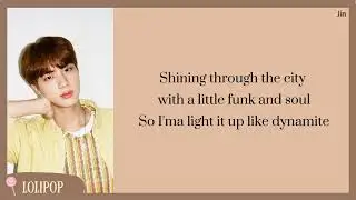 BTS - 'Dynamite' (Lyrics)