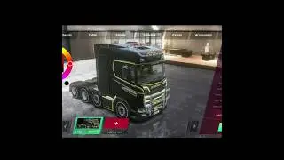 Adding lights and change color of truck Truckers of europe 3 #truckdriving