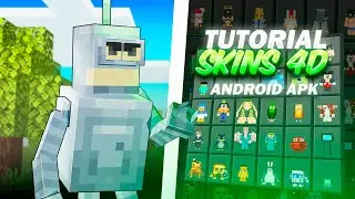🔥 C&oacute;mo instalar SKINS 4D en Minecraft ANDROID | F&aacute;cil y r&aacute;pido