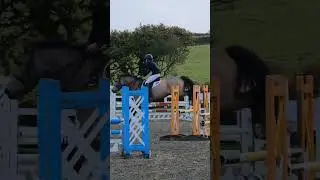 When your pony feels so confident around your first 90 😍