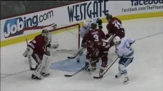 Canucks At Coyotes - Christian Ehrhoff 3-3 Goal - 03.10.10 - HD