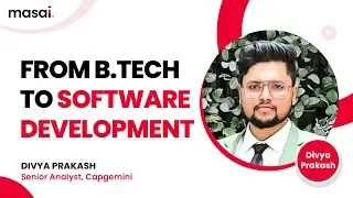 Placed by Masai In Capgemini | Divya, Masai Alumni