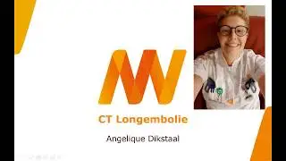 Radiologie NWZ Alkmaar - CT longembolie - Angelique
