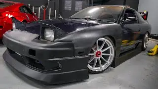 Calvin's 240sx gets a new Bodykit! [Pt. 3]