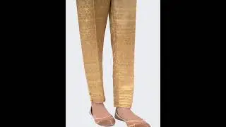 Jamawar trouser design
