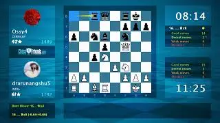 Germany 🇩🇪 Chess Grandmaster, Thrilling Exciting Endgame Win🏆,Love to win 😁💪✌️🕺👍
