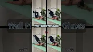 Best Wall Pilates Workout for glutes!  #pulseedgefitness
