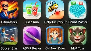 Hitmasters, Juice Run, Help Out Story: Brain Game, Count Master, Soccer Star, ASMR Slicing, Tom