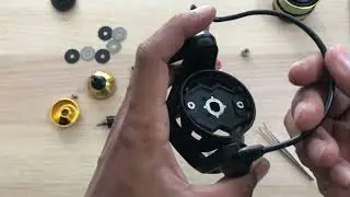 Iroly Revenge 6000 5.2:1 reel badak brass maingear