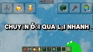 Hotbar Slot Button Texture Pack (1.21, 1.20) &ndash; MCPE: Fast Item Switching