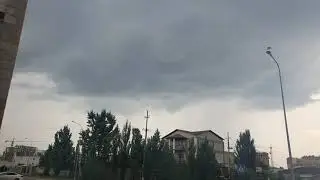 Thunderstorms in early July. Грозы в начале июля.