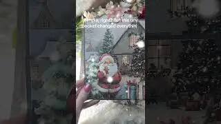 This Dutch Doobadoo winter card with a pocket and tags is my favorite project yet.