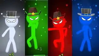 THE STICKMAN PARTY | MINIGAMES | GAMEPLAY | random stickman party 1234 players | magic