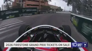 Single-day tickets go on sale Thursday for 2026 Firestone Grand Prix of St. Pete