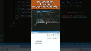 Get User Location with Javascript 