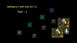 Starcraft F to C - Protoss Training - 10 / 11 Gate - Part 1