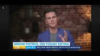 Gary Lightbody - Snow Patrol - interview on Australian TV - 28.07.2026