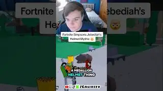 Шлем Джебедайи из Fortnite Simpsons Mythic 🤯