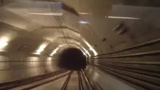 Budapest Metroline 4 (Full route driver's eye view, Keleti P&aacute;yaudvar to Kelenf&ouml;ld Vas&uacute;t&aacute;llom&aacute;s)