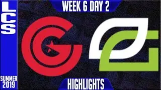 CG vs OPT Highlights | LCS Summer 2019 Week 6 Day 2 | Clutch Gaming vs Optioc Gaming