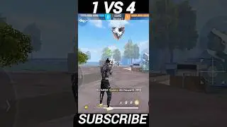 Impossible 😱1vs4 ! Mp5 Clutch 🥵🔥#freefire