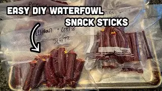 Easy DIY Waterfowl Snack Sticks