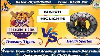 MATCH HIGHLIGHTS || HEALTH SPARTANS VS TREASURY TITANS ||
