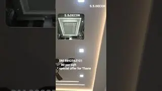 Balkum Thane project #viralvideo #interiordesign #falseceiling #music #thanekar #thane #webuild