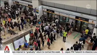 Commuter flow steady on first weekday of Circle Line adjustments