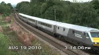 82305 and 67012 on 1J82, 11:20, London Marylebone - Wrexham General