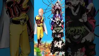 Saitama vs All' Demon #opm #demonslayer #kny #shorts