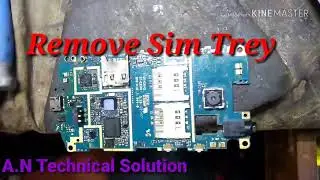 How To Remove Sim Trey With Hot Air Gun (Blower) || Change Sim Slot With Hot Air Gun || Chip level