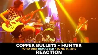 Musicians REACT to The Warning: Copper Bullets, Hunter (Foro DiDi 2019 REMASTER June 14 2019)