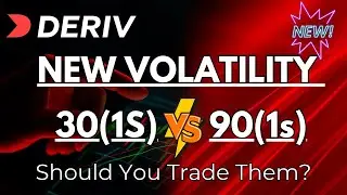 Volatility 30(1s) vs 90(1s) Explained! .(NEW Synthetic Indices on Deriv!!)