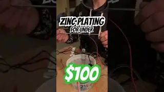 Everything you need to know to zinc plate for under $100 #diy #electrolysis #restoration #cars