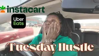 Жутко медленный вторник | Instacart | Uber Eats