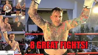 8 Toe To Toe Fights!  Clash Of the Caterers! Morgans Boxing Events!