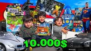 Buying everything my kids touch challenge at TARGET!