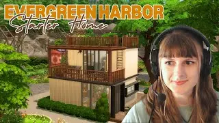 I built a STARTER CONTAINER HOME with The Sims 4: Eco Lifestyle | Limited Pack Speed Build