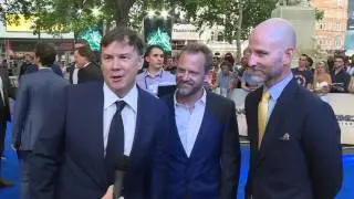 Transformers: The Last Knight - red carpet Ken Nolan, Art Marcum, Matt Holloway (Official Video)