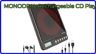 REVIEW (2025): MONODEAL Rechargeable CD Player. ESSENTIAL details.